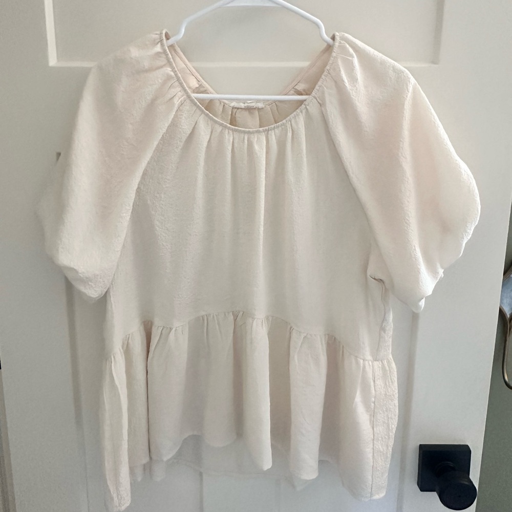 Blu Pepper Beige Blouse